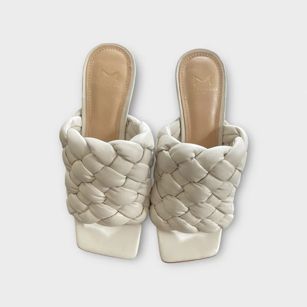 Marc Fisher- Dakina Square Toe Sandal size 6